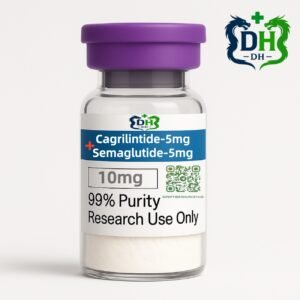 Cagrilintide 5 mg + Semaglutide 5 mg Blend 10 mg vial with purple cap