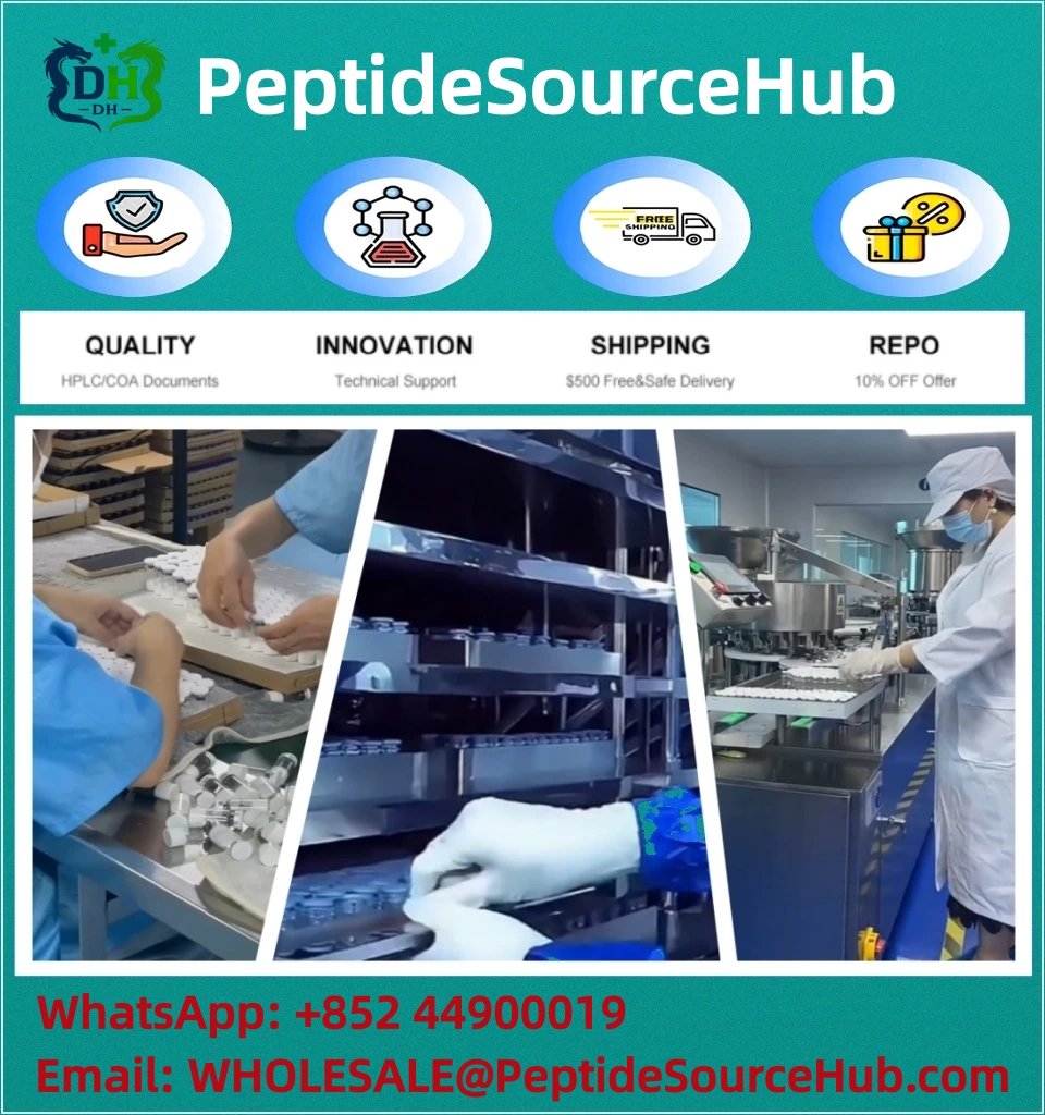 Factory workflow, documentation support, shipping and wholesale service — Peptide Source Hub