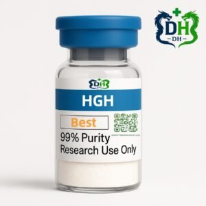 Blue Top HGH Best grade vial with blue cap and white powder