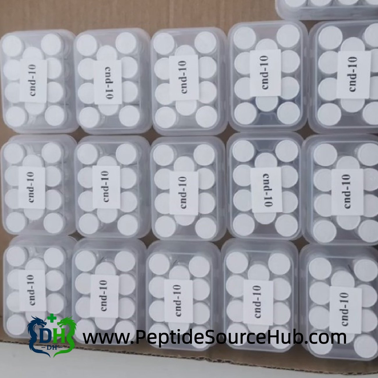 Grid of CJC-1295 no DAC CND10 peptide kits