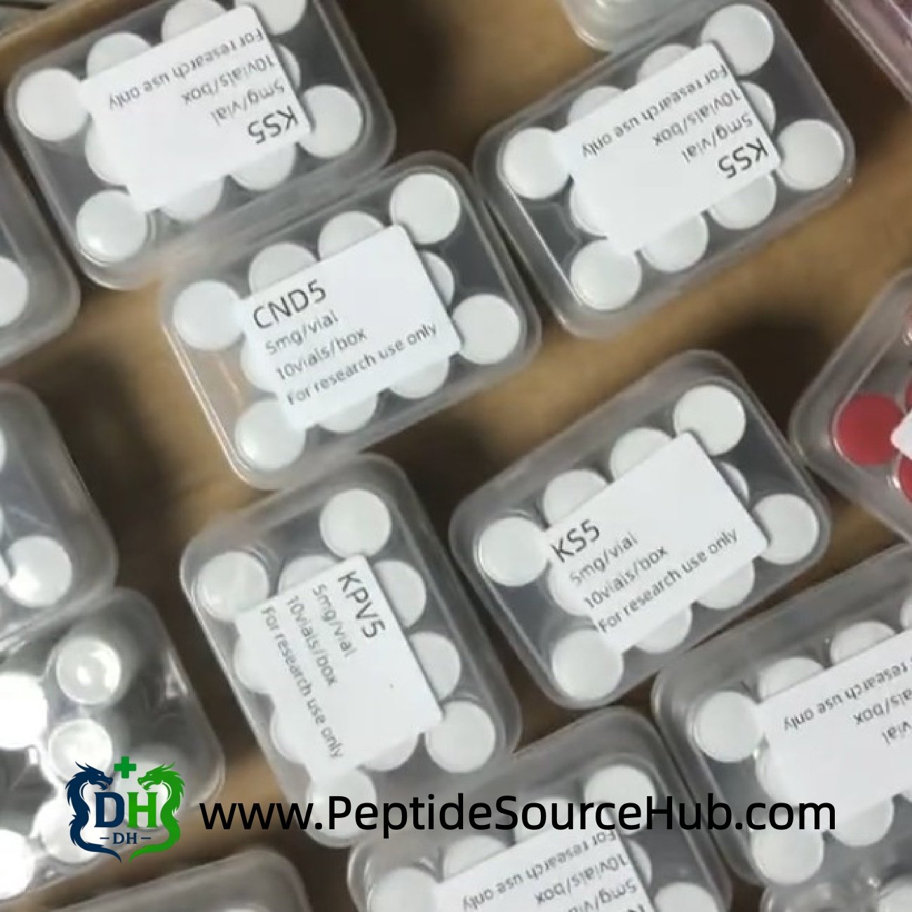 CJC-1295 no DAC CND5 and other peptide boxes