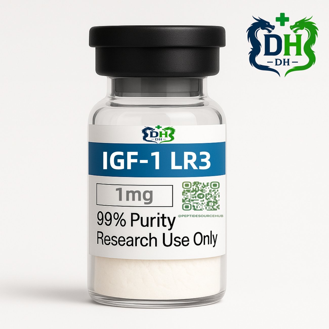 IGF-1 LR3 peptide 1 mg vial pharmaceutical-grade