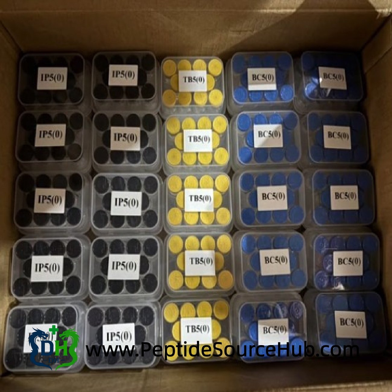 Wholesale carton with Ipamorelin IP5, TB5 and BPC5 kits