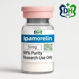 Ipamorelin peptide 5 mg vial 99% purity