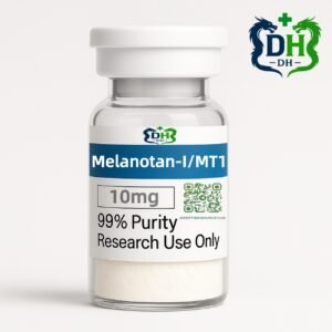 Melanotan I MT1 10 mg peptide vial white cap