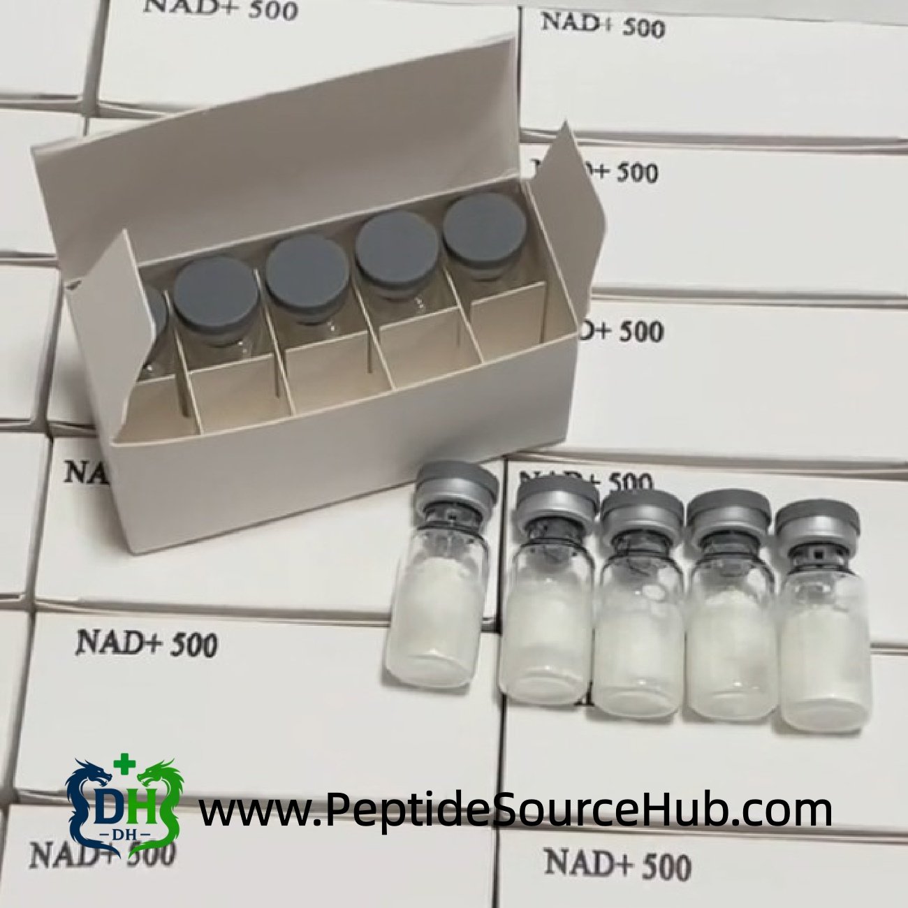 NAD+ 500 vials and carton box for wholesale packing
