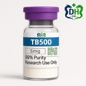 TB-500 peptide 5 mg vial high-purity powder