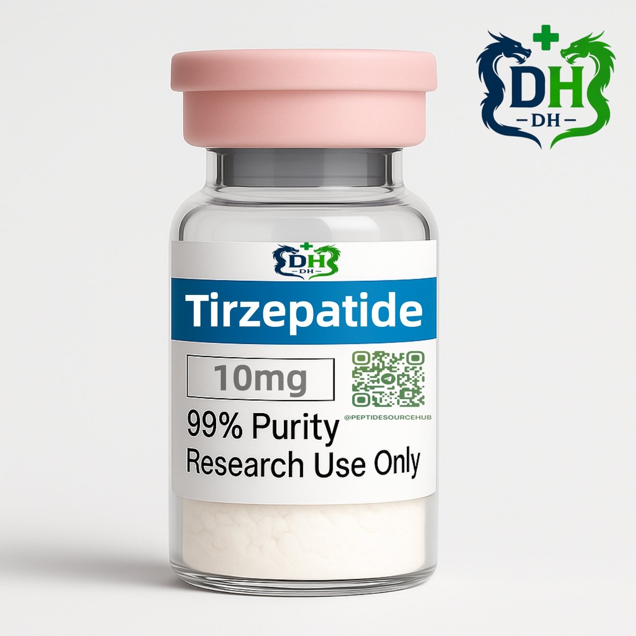 Tirzepatide peptide 10 mg research vial
