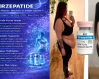 Tirzepatide GLP-1 GIP peptide 15 mg vial with weight-change before-and-after photos